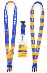 Portagafete Tigres Oficial (Doble vista)